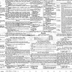 Recipe Text in White