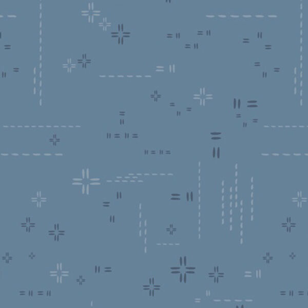 Decostitch Elements in Blue Minerale