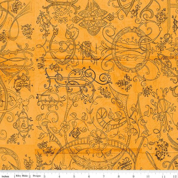 Scary Stitches in Orange