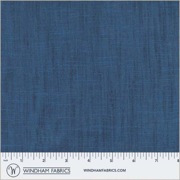 Handloom in Blue Velvet