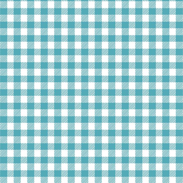 Small Buffalo Plaid in Lagoon