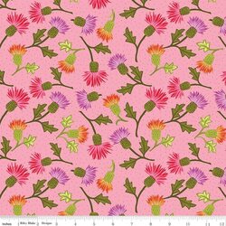 Thistles in Pink