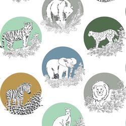 Big Animalia in Grassland