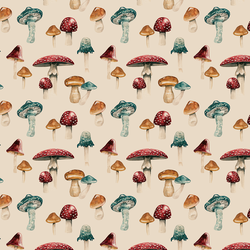 Mushroom Forest in Wild