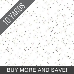 Blossom in Santa Claus on White - 10 Yard Bolt