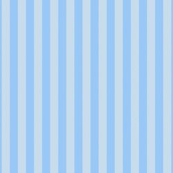 Two Tone Stripe in Blue Fountain
