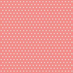 Spring Polka Dot in Salmon Pink