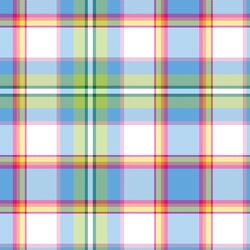 Lush Tulips Plaid in Meadow