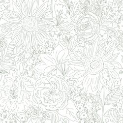Paperie in Foliage on White