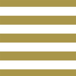 Horizontal Play Stripe in Gold