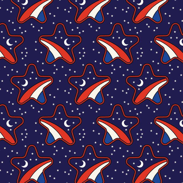 Cosmic Stars in Navy