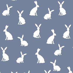 Cottontail Silhouette in Dove
