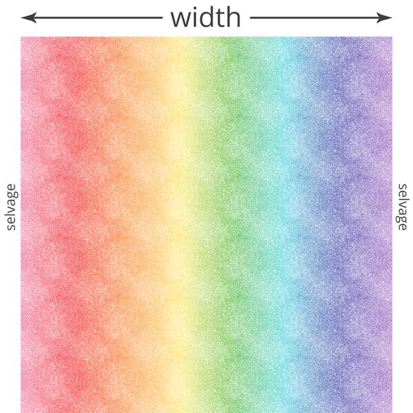 Rainbow Glitter in Pastel