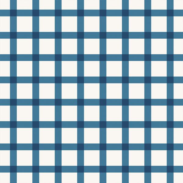Cottage Gingham in Bluebird
