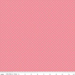 Swiss Dot in Sugar Pink