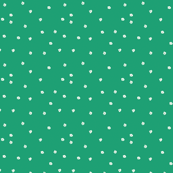 Tiny Blooms in Jade Green
