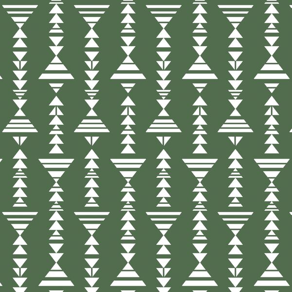 Little Tribal Stripe in Kale