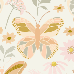 Large Butterfly Garden in Summer