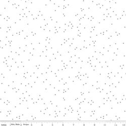 Blossom in Gray on White