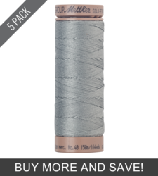 Titan Gray (9136-0413) - Silk Finish Cotton 40wt - 164 Yards (5 Pack)