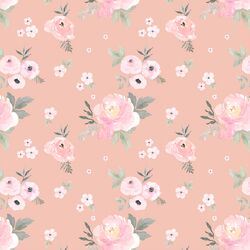Small Sweet Blush Roses in Petal
