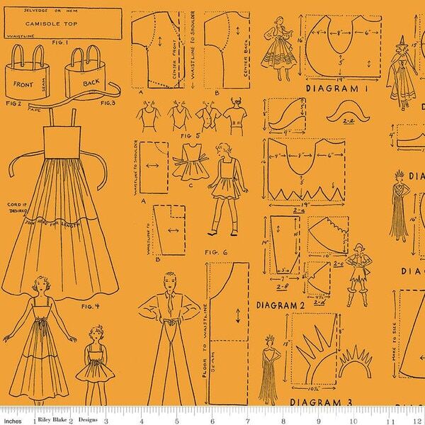 Costumes in Orange