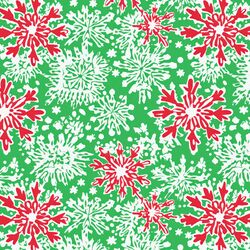 Poinciana Snowflakes in Christmas