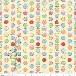 Egg Dye Dots in Yellow