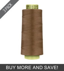 Hazelnut (9160-0281) - Silk Finish Cotton 60wt - 3000 Yards (3 Pack)
