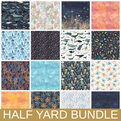 Deep Blue Half Yard Bundle