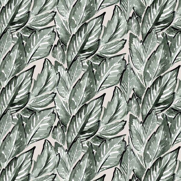 Feathered Leaves in Beach Mist