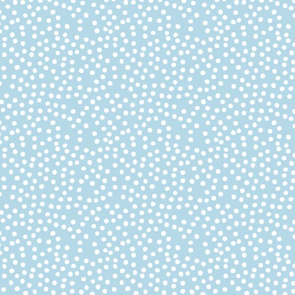 Polka Dots in Glacier Blue