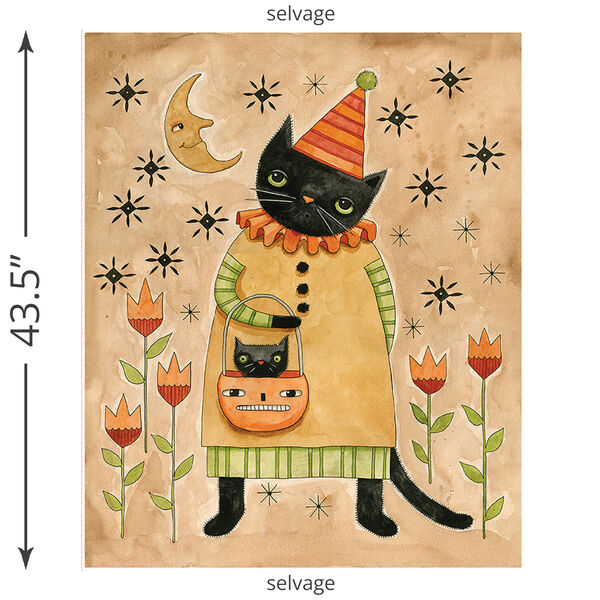 Spooky Cat Panel