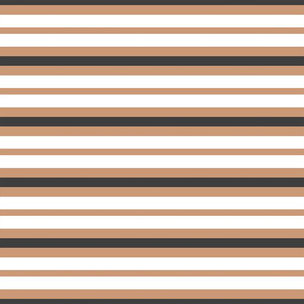 Halloween Stripe in Biscuit and Onyx