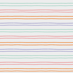 Rainbow Halloween Stripe in Sweet