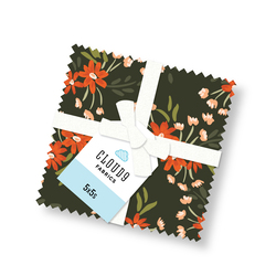 Crimson & Evergreen 5" Square Pack