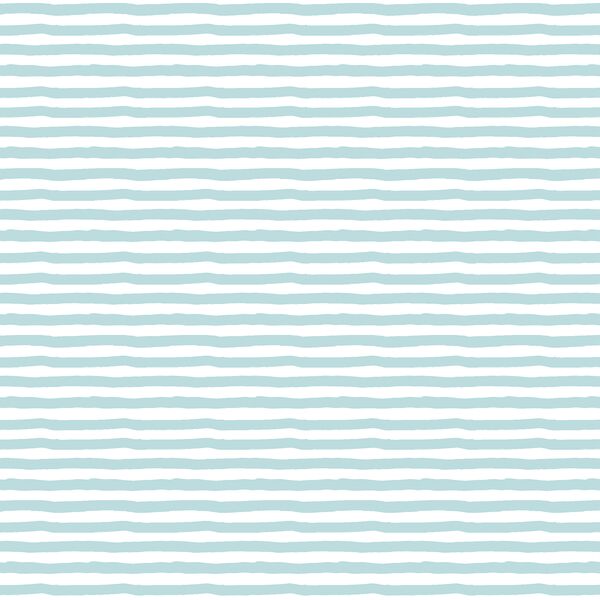 Painted Stripe in Aqua
