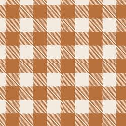 Merry Plaid in Bronze on Bone