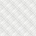 Thatched in Pebble on White