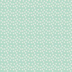 Scallop Polka Dots in Sweet Mint