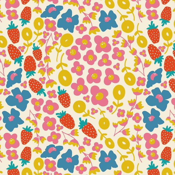 Large Strawberry Fields in Rainbow
