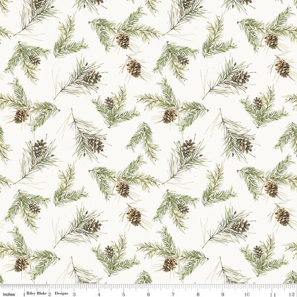 Pinecones in Cream