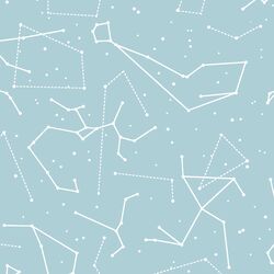 Star Charts in Powder Blue