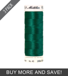 Green (3406-5100) - Poly Sheen - 220 Yards (3 Pack)