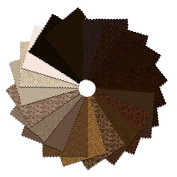 I've Got Hue, Babe Fat Quarter Bundle in Chocolatier