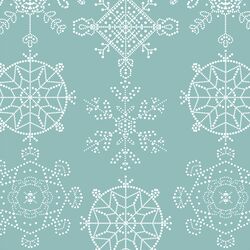 Snowflakes in Pool