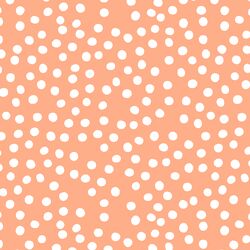 Tossed Dot in Peachy