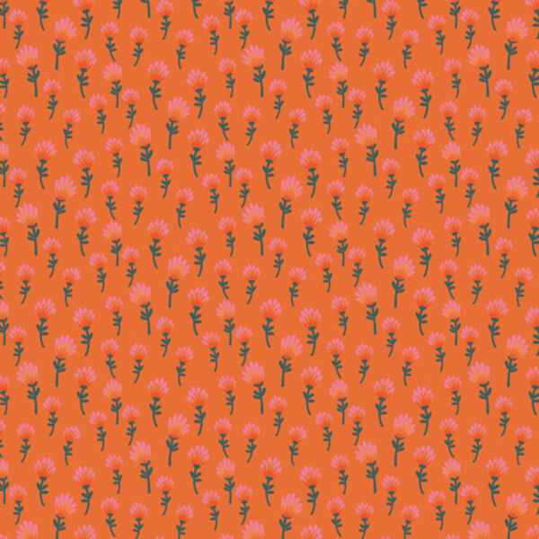Breezy Field in Tangerine
