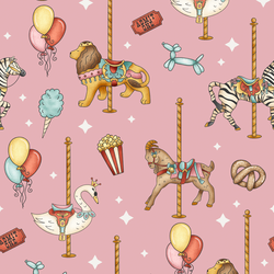 Carousel in Cotton Candy