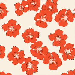 Blossoms in Cream